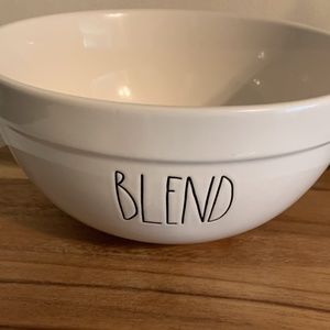Rae Dunn "Blend" Medium Mixing Bowl